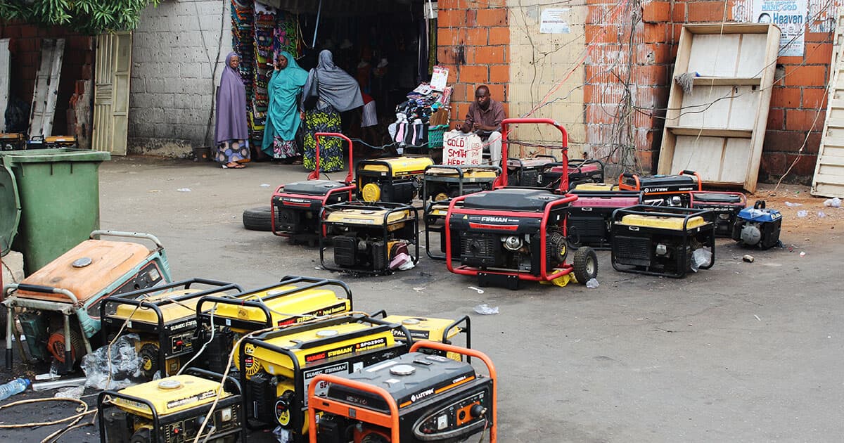 Replacing diesel with solar generators for SMEs