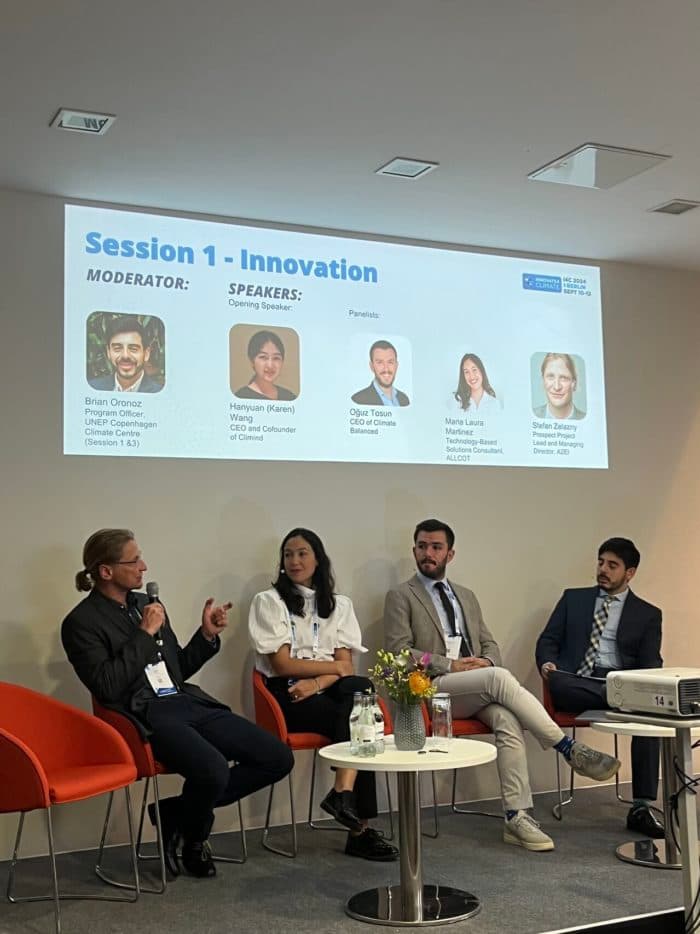A2EI at Innovate for Climate in Berlin