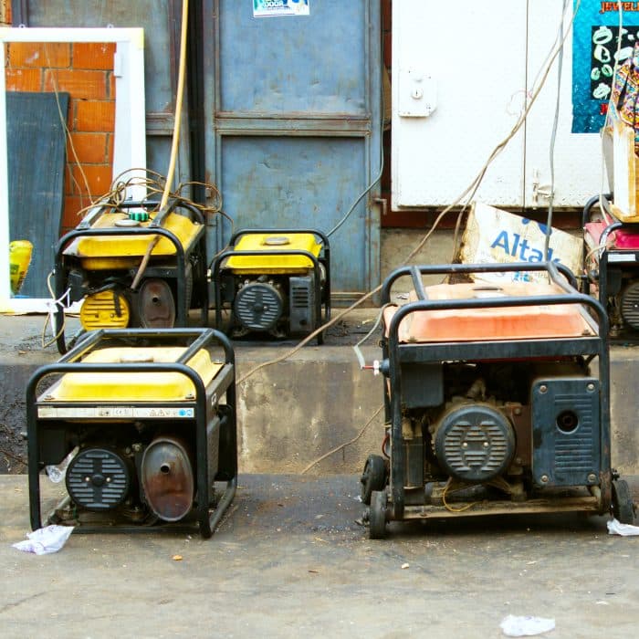 Analysis of generator usage during COVID-19