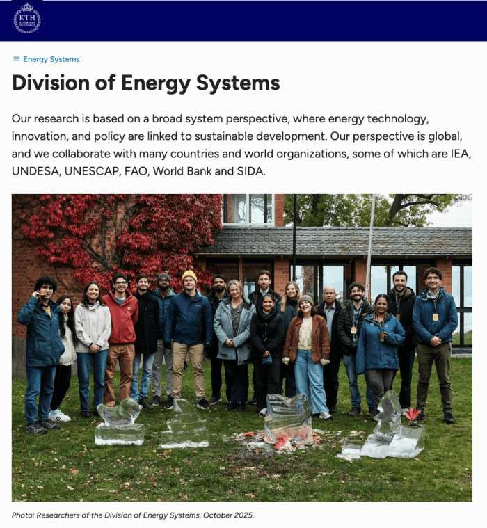 Research collaboration with KTH Royal Institute of Technology